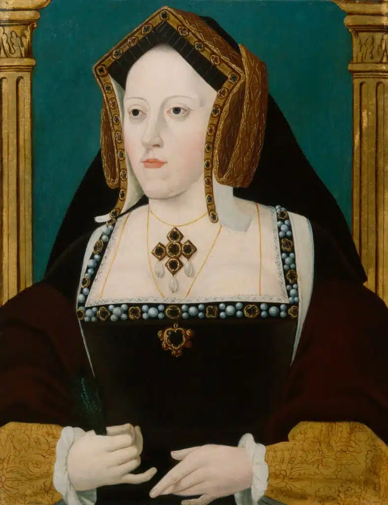 portrait of an older Catherine of Aragon