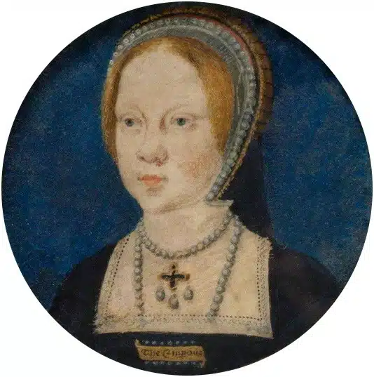 6 year old mary tudor, catherine of aragon's daughter