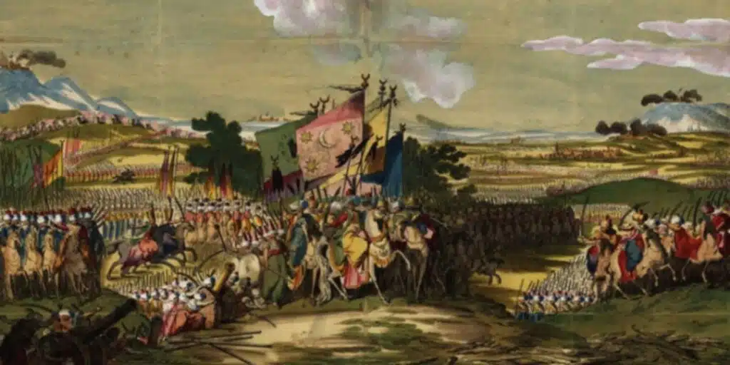 battle of karansebes painting